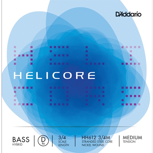 D'addario Helicore 3/4 Bass String D